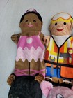 Lot Of Melissa And Doug Hand Puppets Animal Occupation 8 Total