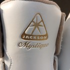 Jackson Mystique 1490 Women   s Figure Ice Skates White Size 6 Ultima Mark Ii