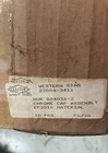 Nos Vintage 6  Chrome On Plastic Cluthe Inlet Cover Kenworth Peterbilt