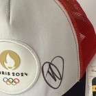 Novak Djokovic Signed 2024 Paris Olympics Hat Cap French Open Australian Jsa
