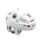 Connor Mcdavid Signed Autographed Authentic Ccm Htv08 White Helmet Oilers Uda