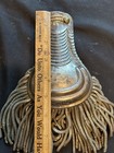 Nice  Italian Antique Ww1 Officer s Shoulder Board Epaulette  800 Silver Marked