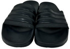 Adidas Men s Adilette Slip On Comfort Shower Slide Sandals Black Size 7 129y
