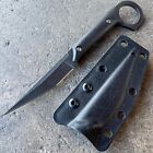 7 5  Stonewash Tactical Combat Survival Fixed Blade Karambit Knife W  Sheath