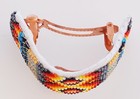 Native American Navajo Handmade Beaded Ponytail Hair Barrette