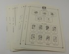 Minkus Ghana 1992 Supplement Stamp Album Pages