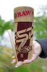 Raw Cones King Size Classic   50 Pack   Slow Burning Rolling Papers With Tips