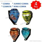 4 Trompos Jumbo Cobra King Cobra Cobrita Spin Top Toy Four Cometa Random Color M