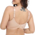 Women s Underwire Unlined Bra Minimizers Non-padded Full Coverage Lace Plus Size