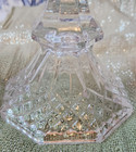 Vintage Crystal Glass Candlestick Candle Holder  Wedding Table Centerpiece D  cor