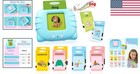 224 Double-sided Flash Cards With Interactive Reader For Early Language Learning