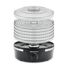 Elite Gourmet Food Dehydrator With Adjustable Temperature Dial And 5 Trays