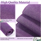 Shihanee Sequin Aisle Runner For Wedding Glitter Rug With Carpet Tape Sparkly