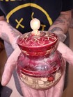 Dybbuk Box   Reliquary   Urn   Vintage Wooden Box Or Urn  Possibly Haunted
