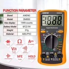Digital Multimeter Voltmeter Ohmmeter Ammeter   Lcd Display Multi Tester Meter