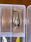 Lot 9 Vintage Mostly Rattle Traps Some Crank Baits Fishing Lures   Case