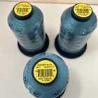 Lot Of 3 Robison-anton Rayon Embroidery Thread 5500 Yards Wonder Blue 514025
