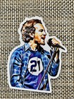 Eddie Vedder Pearl Jam Drawing Premium Sticker 3in Decal Quality Gloss Grunge 