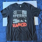 Rancid - Black T-shirt  size Xl  - Wolf   Riot