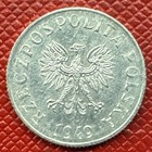 Poland 1949 Aluminum 2 Grosze  Y  40