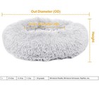 Pet Dog Bed Soft Warm Fleece Puppy Cat Bed Dog Cozy Nest Sofa Bed Cushion