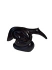 Vtg High Quality Large Carved Ironwood Aardvark Ant Eater Sculpture Figurine    