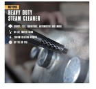 Mcculloch Mc1385 Deluxe Canister Steam Cleaner  2-hour Runtime  Chemical-free 