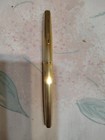 Aurora Fountain Pen 925 Silver  Cap  Barrel 14k Gold Fine Nib