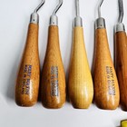 Vintage Wooden Plastic Handle Latch Hook Rug Tool Needle Lot Of 18 Usa England