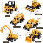 Kids Construction Toys  Construction Truck Toys Set W crane  Excavator  Forklift