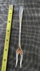     1847 Rogers Bros C1950 Daffodil Silverplated  6 1 8  Pickle   Olive Fork            
