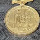 Antique Queen   s Jubilee Victoria Regina Diamond Jubilee Metal With Ribbon