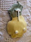 Vintage Shawnee Pottery Spoon With Yellow Flower Unmarked