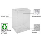 6 Inch Pop Protector Compatible With Funko Pop  6  Figures Plastic Display Box
