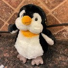 Ganz Webkinz Penguin Plush Stuffed Animal White Black - 9  Inch Hm132 No Code