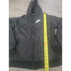 Nike Kids Windrunner Windbreaker Full Zip Hooded Jacket Black Windbreaker Large