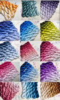 155colors No Splitting Floss Wrapping Flower Velvet Flower Untwisted Silk Thread