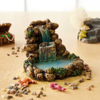 Miniature Resin Waterfall Pond Figurine For Fairy Garden By Ashland 3 25 