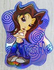9 Vintage Y2k Hot Sweet Thangs Girl 2002 Holographic Vending Machine Stickers
