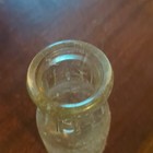 Vintage Clear Glass Half Pint Milk Bottle  Embossed Jacksonville