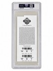 Roy Williams Signed 2017 Final Four Champions Ticket Stub North Carolina Psa dna