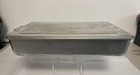 Vintage Aluminum Cake Pan With Slide On Lid   12-3 4  X 9  X 2-1 4    Unbranded
