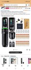 Dragonhawk L3 Wireless Tattoo Pen Machine Kit Black 2 Batteries Power Supply