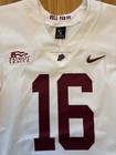 Lafayette College Leopards Game Used   Game Worn Nike Ncaa Football Jersey