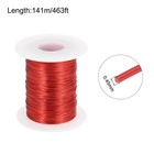 0 45mm Magnet Wire 463ft Enameled Magnet Winding Copper Wire 200g red