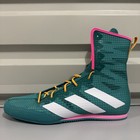 Adidas Box Hog 4 Green Boxing Shoes Pure Tale Men   s Size 12 Jr5382 New 