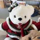 Dan Dee Snowflake Teddy Christmas Bear Plush Lot 3 2004 2005 2006 Holiday