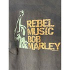 Vintage 2006 Rebel Music Bob Marley Graphic Tee Brown Zion Rootswear Xl