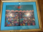 Vintage Mexican Amate Folk Art Painting