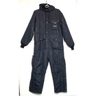 Vintage Y2k Refrigiwear Insulated Coveralls Men s Xl Black Freezer Workwear